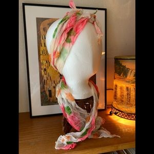 Vintage Head Scarves and Neck Scarf